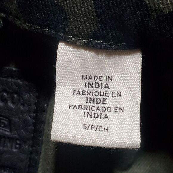 LEVIS ENGINEER JACKET SIZE SMALL MEN'S CHEETAH LEOPARD OLIVE GREEN BLACK - Picture 3 of 14